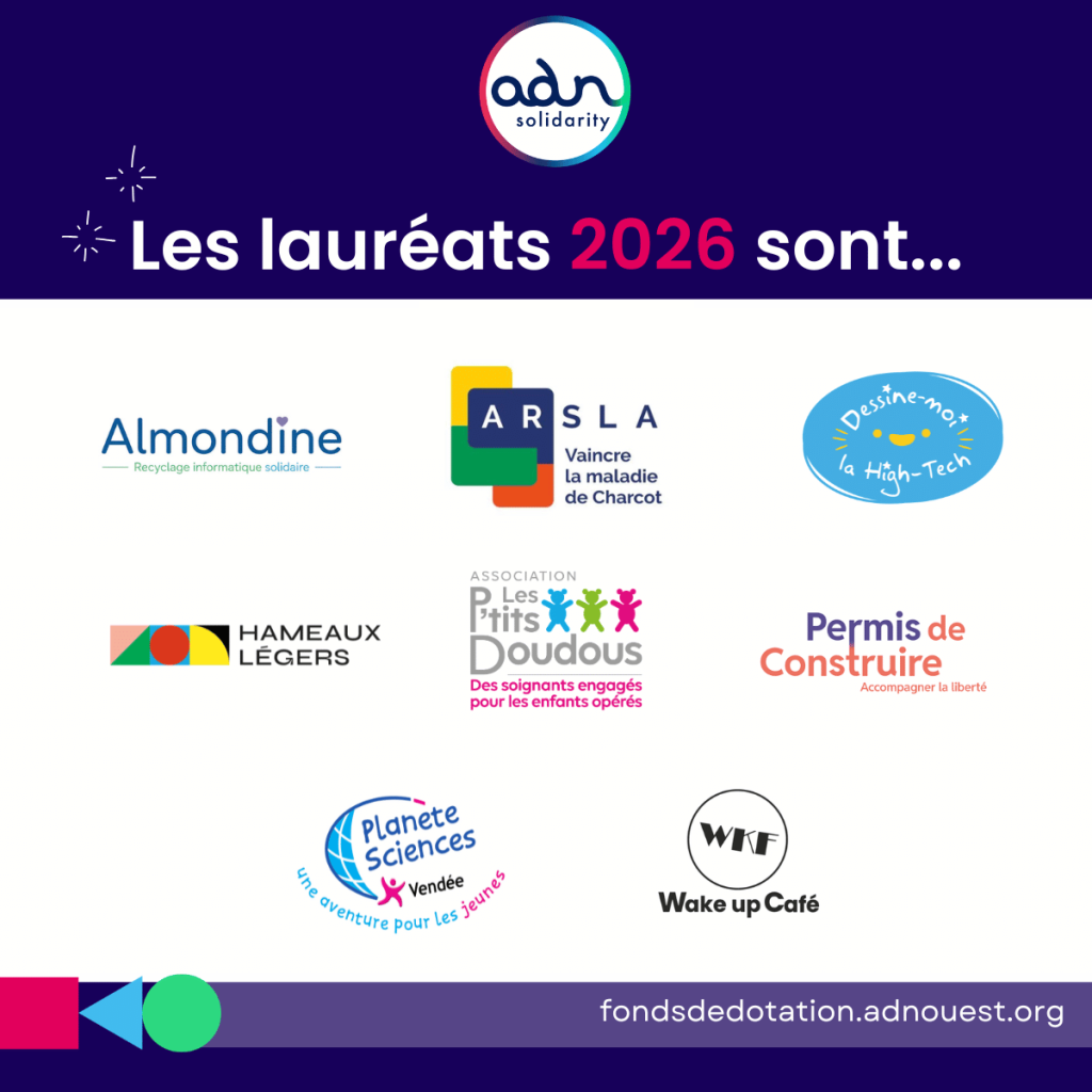 lauréats ADN Solidarity 2026
